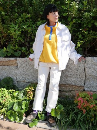 フリースでつくる、いつものスタイル