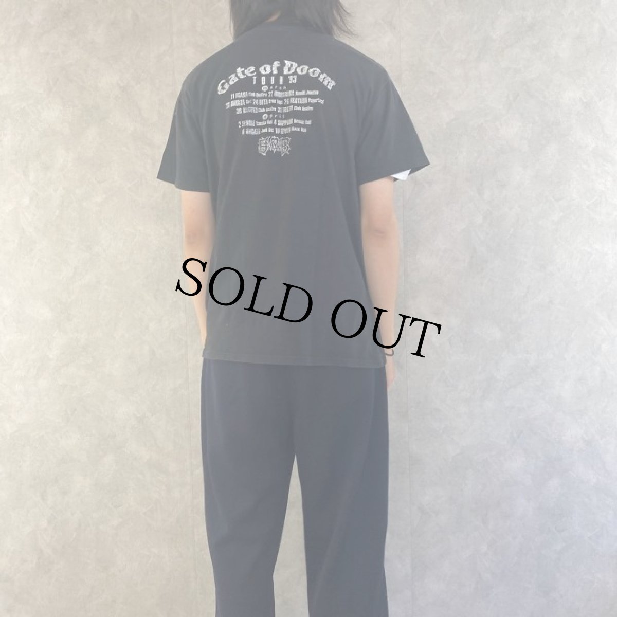 画像5: 90's S.O.B "Gate of Doom" パンクバンド ツアーTシャツ (5)