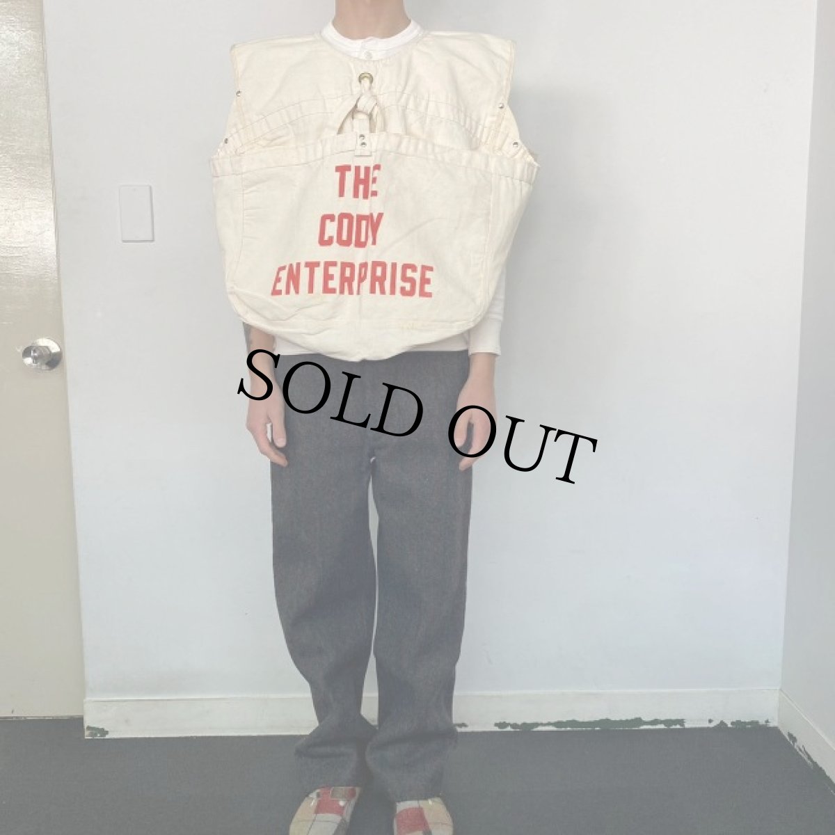 画像2: "THE CODY ENTERPRISE" NEWS PAPER BAG VEST (2)