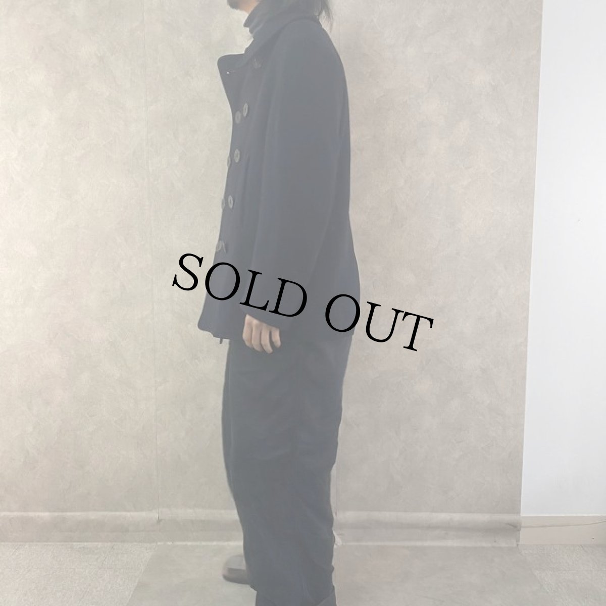 画像3: 40's U.S.NAVY 10ボタン Pコート (3)