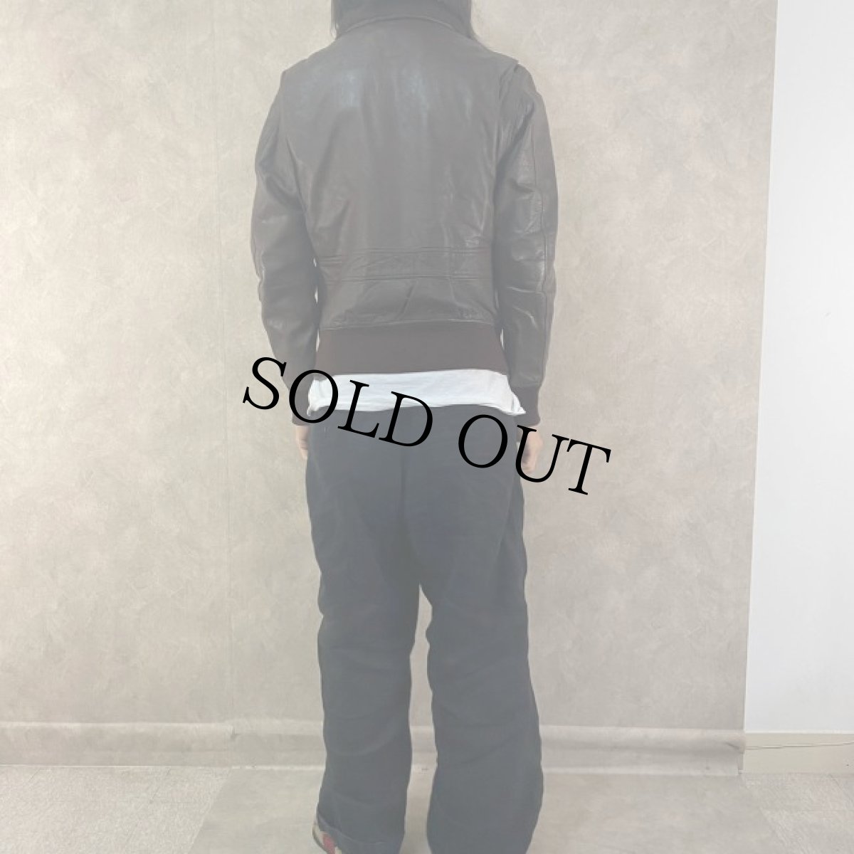 画像4: 70's U.S.NAVY G-1フライトジャケット 40 (4)