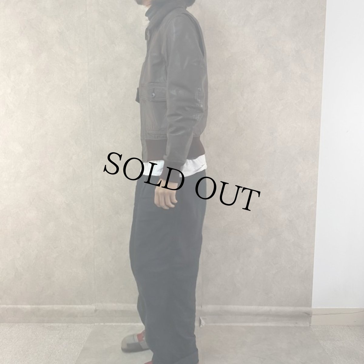 画像3: 70's U.S.NAVY G-1フライトジャケット 40 (3)