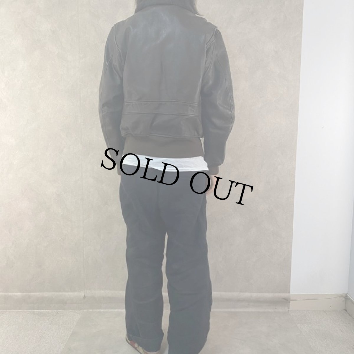 画像4: 70's U.S.NAVY G-1フライトジャケット 44 (4)