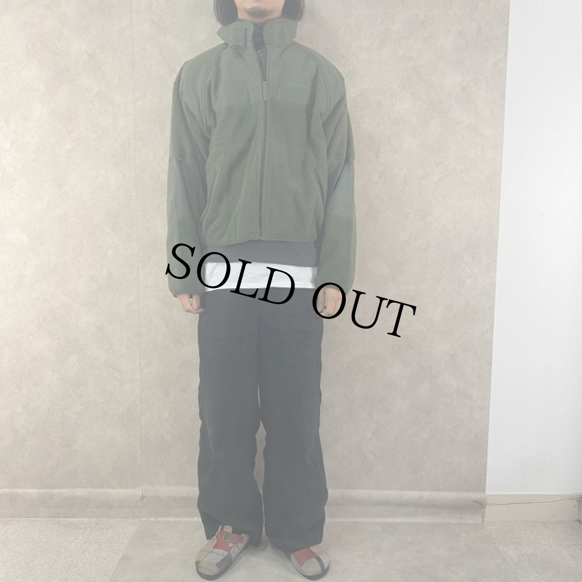 画像2: U.S.MILITARY CWU-100/P "PECKHAM" NOMEX/POLARTEC フリースジャケット (2)