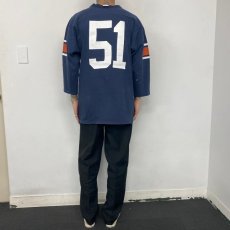 画像4: 80's Champion USA製 トリコタグ フットボールTシャツ L (4)