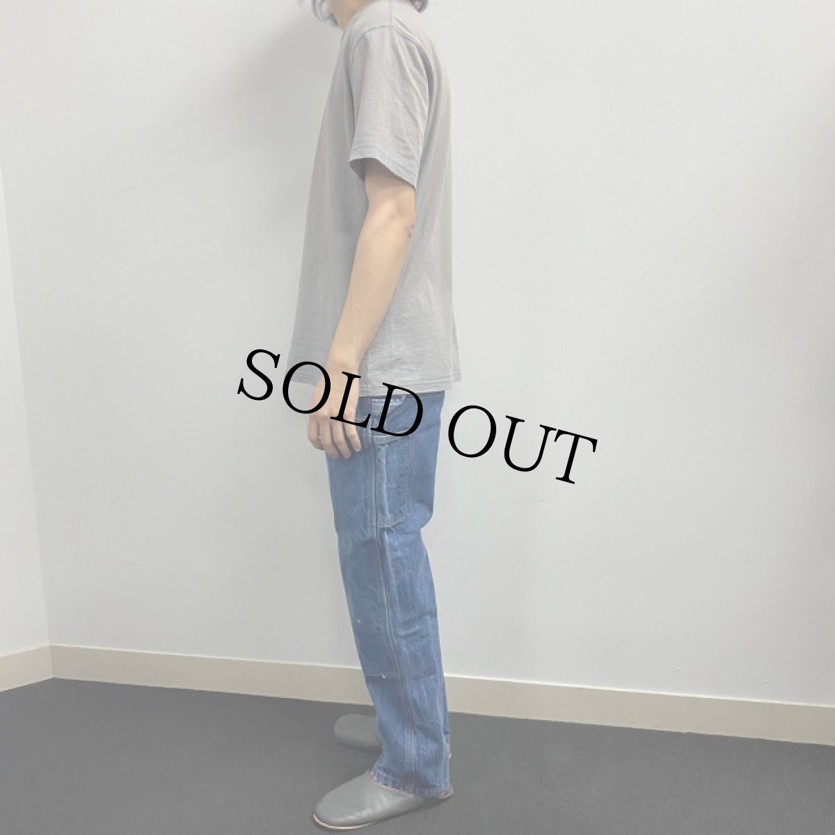 画像3: Carhartt USA製 ダブルニーデニムペインターパンツ W30 (3)