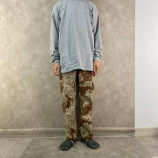 画像2: 90's U.S.ARMY チョコチップカモ コンバットパンツ SMALL-SHORT (2)