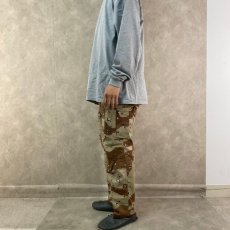 画像3: 90's U.S.ARMY チョコチップカモ コンバットパンツ SMALL-SHORT (3)