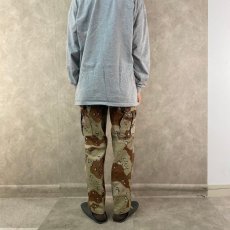 画像4: 90's U.S.ARMY チョコチップカモ コンバットパンツ SMALL-SHORT (4)