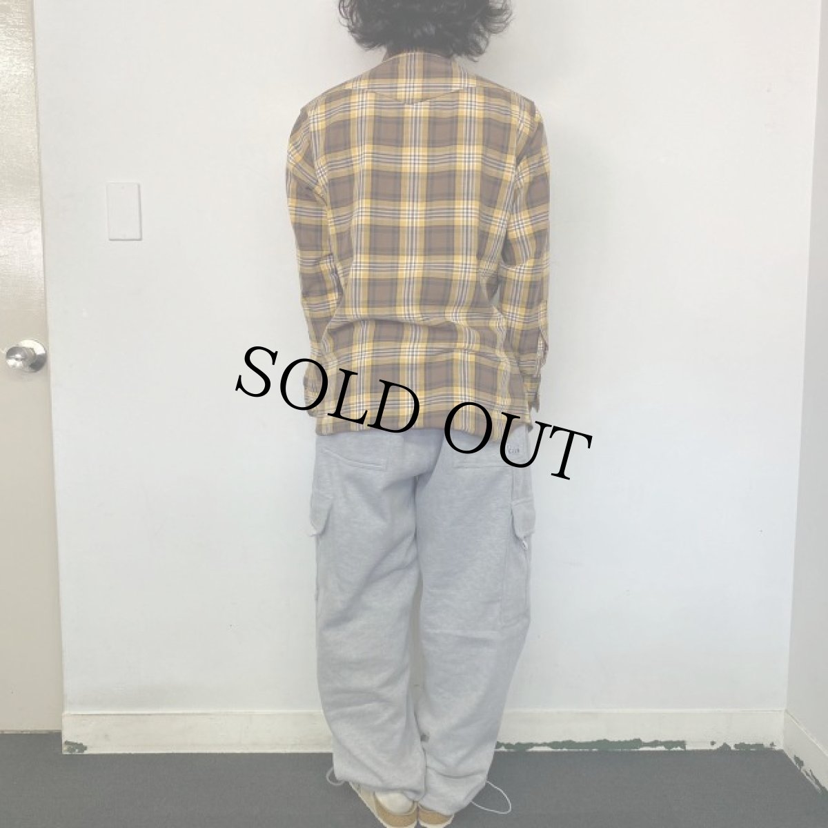 画像4: 70's Wrangler USA製 チェック柄 ウエスタンシャツ (4)