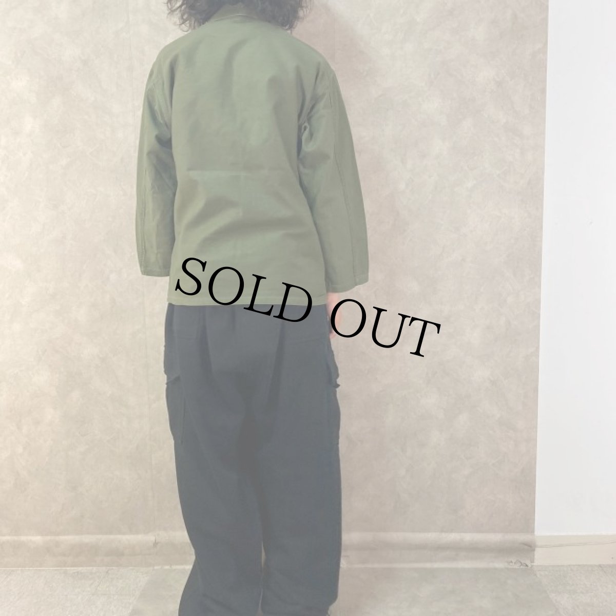 画像4: 50's U.S.ARMY Utility Shirt 1st LARGE (4)