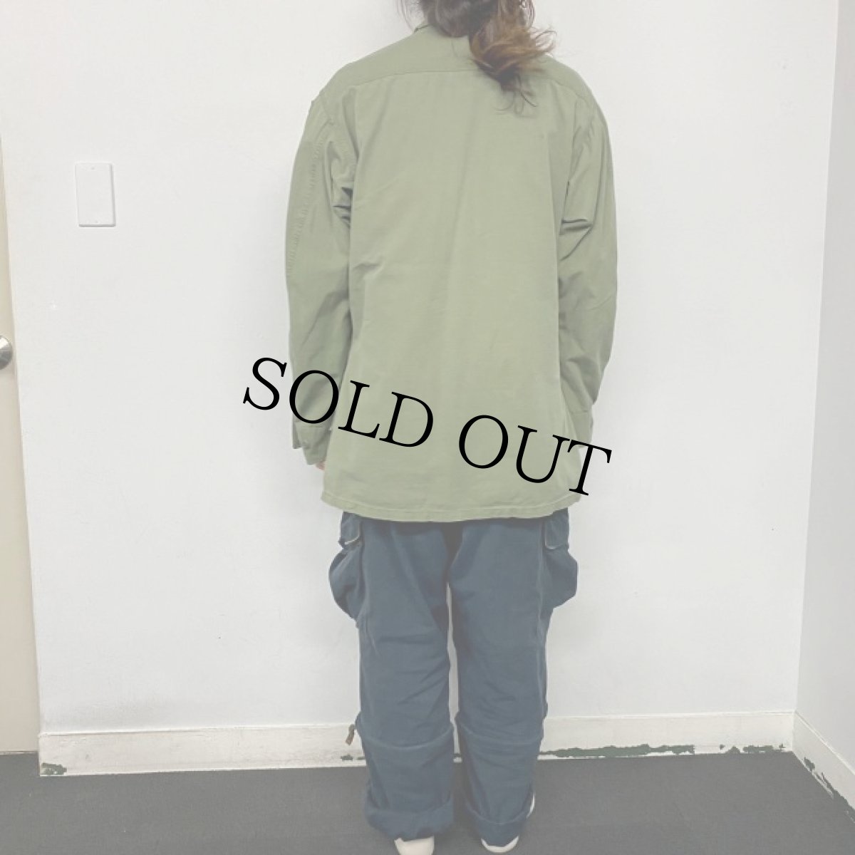 画像4: 60's U.S.ARMY ジャングルファティーグジャケット 3rd (4)