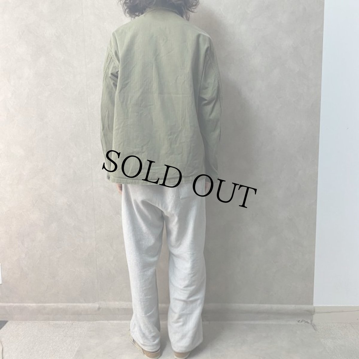 画像4: 40's U.S.ARMY M-43 HBT Jacket (4)