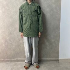 画像2: 60's U.S.ARMY Poplin Utility Shirt 2nd (2)