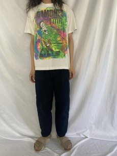 画像2: 90's RAMONES USA製 "ESCAPE FROM NEW YORK" パンクロックバンドツアーTシャツ L (2)