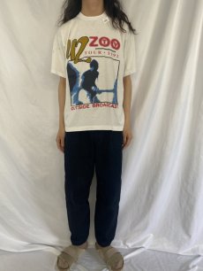 画像2: 90's U2 USA製 ZOO TV TOUR ロックバンドツアーTシャツ XXL (2)