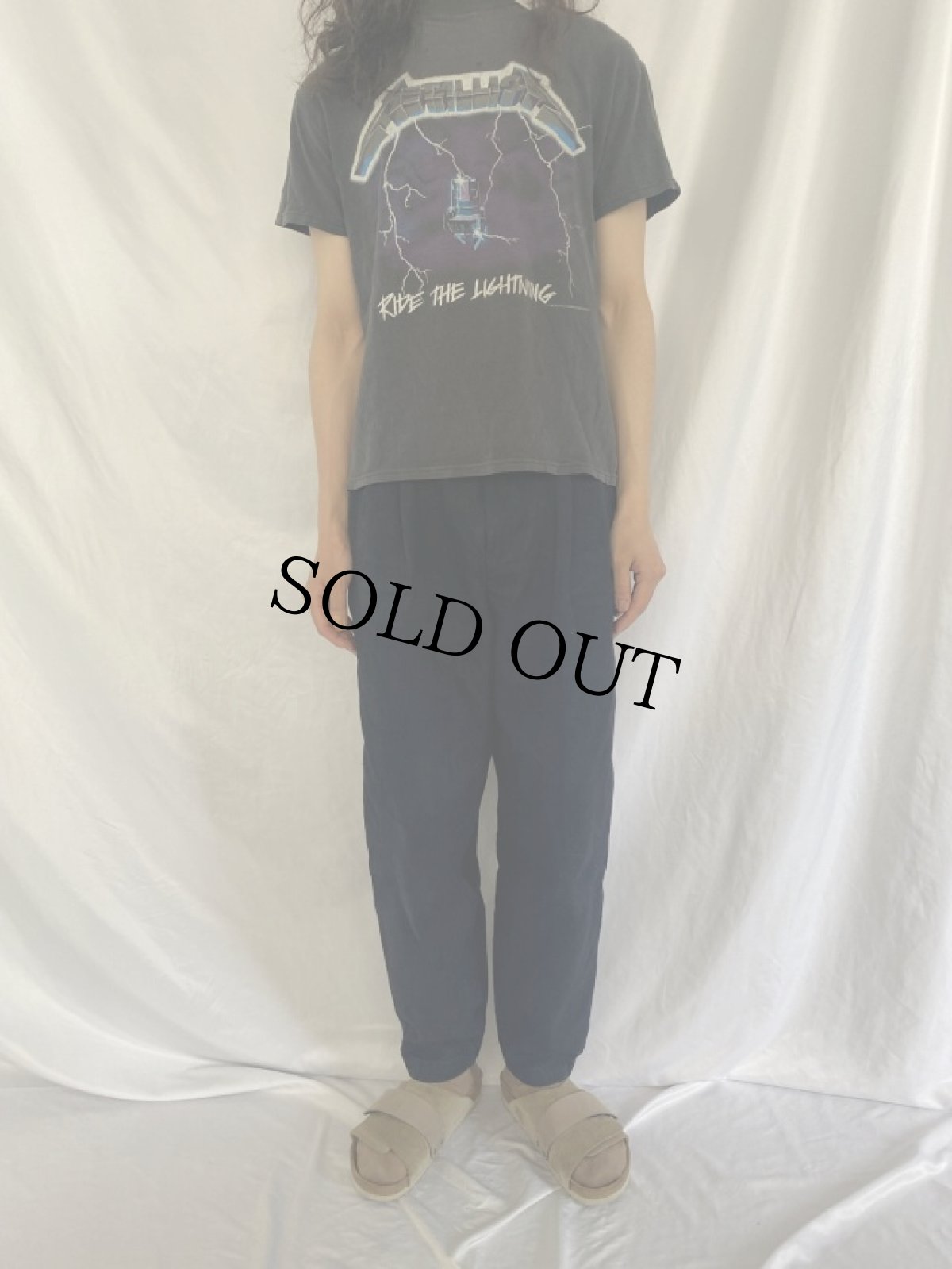 画像3: 90's METALLICA "RIDE THE LIGHTING" ロックバンドTシャツ (3)