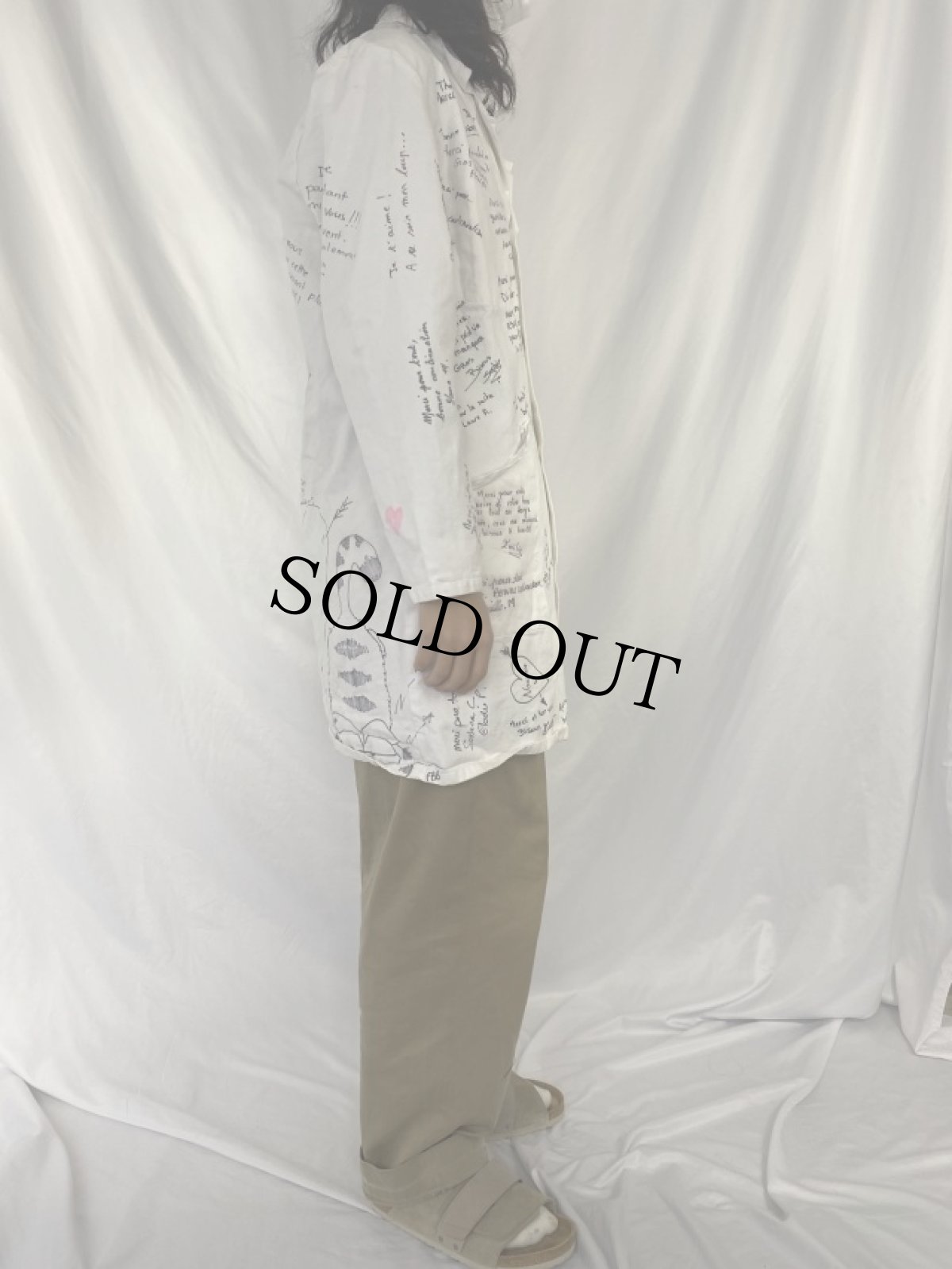 画像3: メモリアル コットンツイル ショップコート (3)