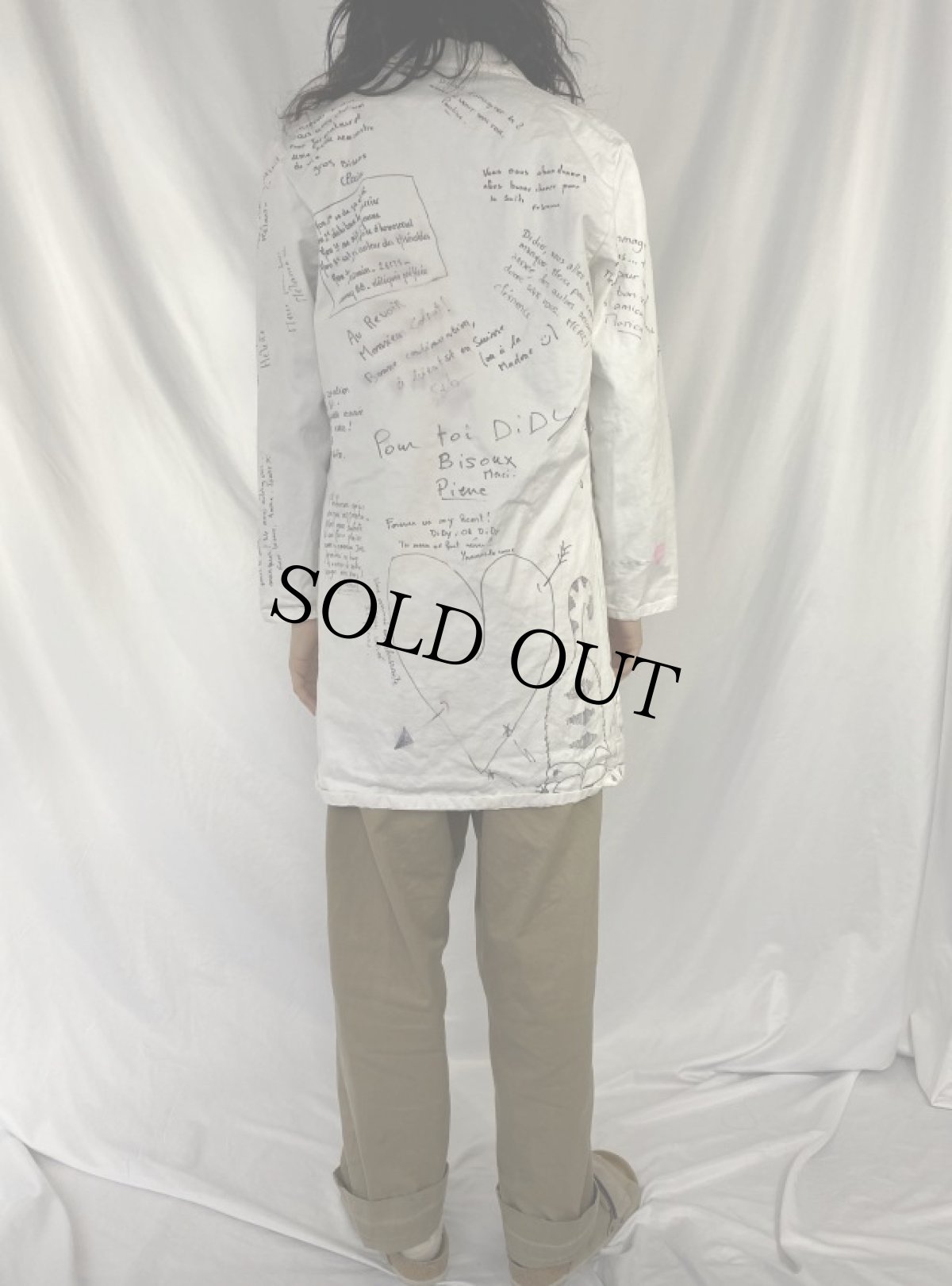 画像4: メモリアル コットンツイル ショップコート (4)