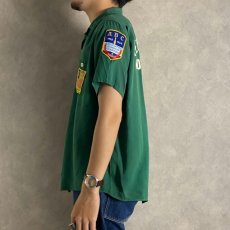 画像5: 60's The Topp Score チェーン刺繍×パッチ付き Bowling Shirt M (5)