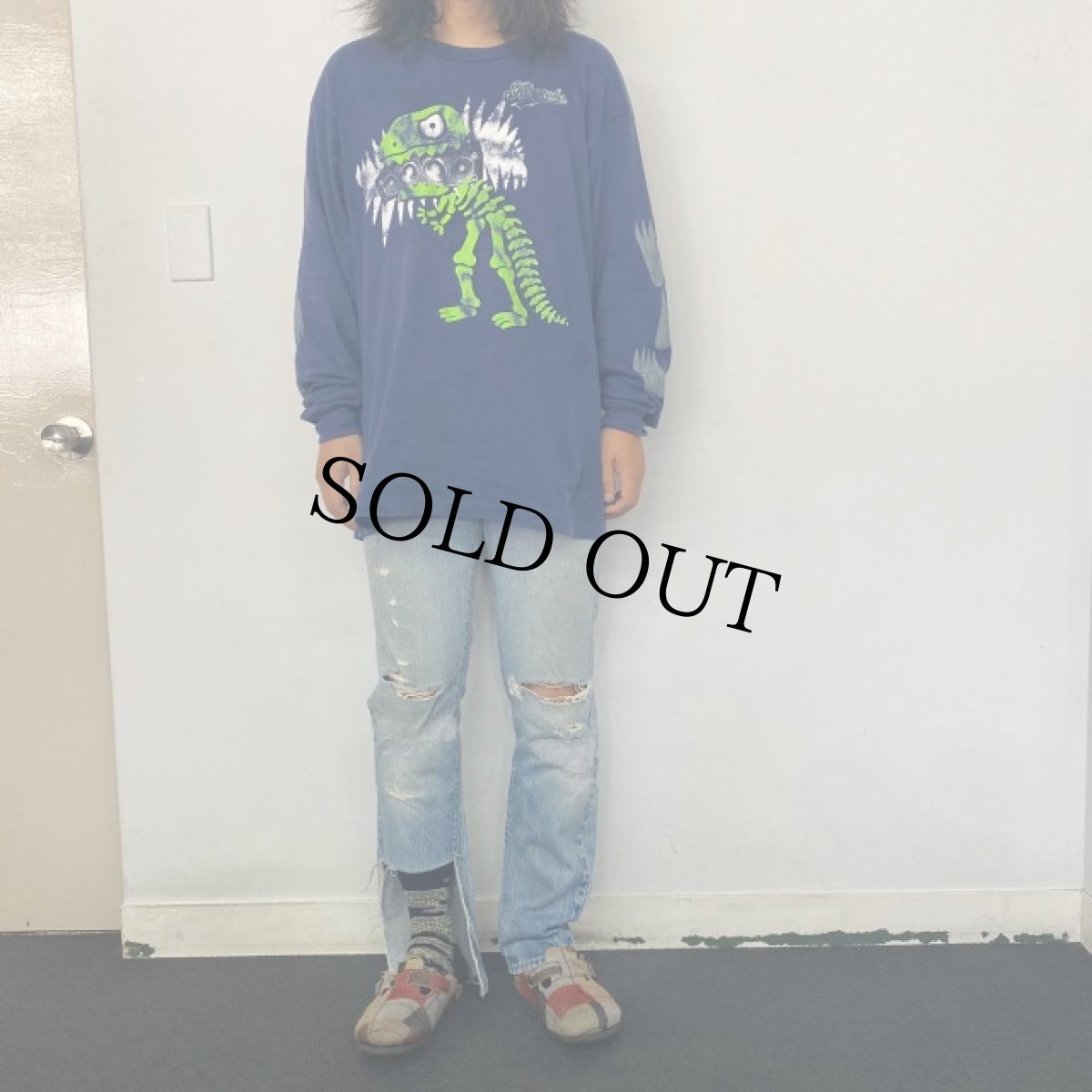 画像3: 70's Levi's 505 赤耳 66single デニムパンツ W30 (3)