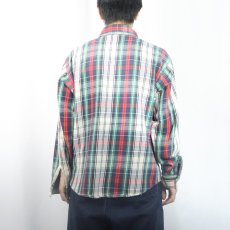 画像3: 80's FIVE BROTHER USA製 チェック柄 ヘビーネルシャツ L (3)