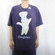 画像2: Doughboy キャラクタープリントTシャツ NAVY XL (2)