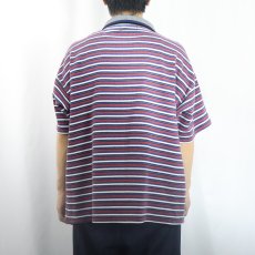 画像3: Ocean Pacific マルチボーダー柄 ポロシャツ (3)
