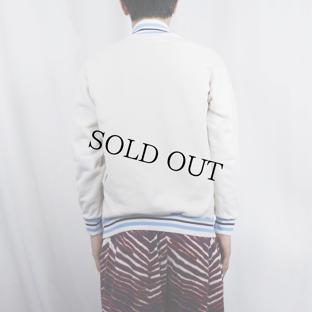 画像3: FRED PERRY ロゴ刺繍トラックジャケット M (3)