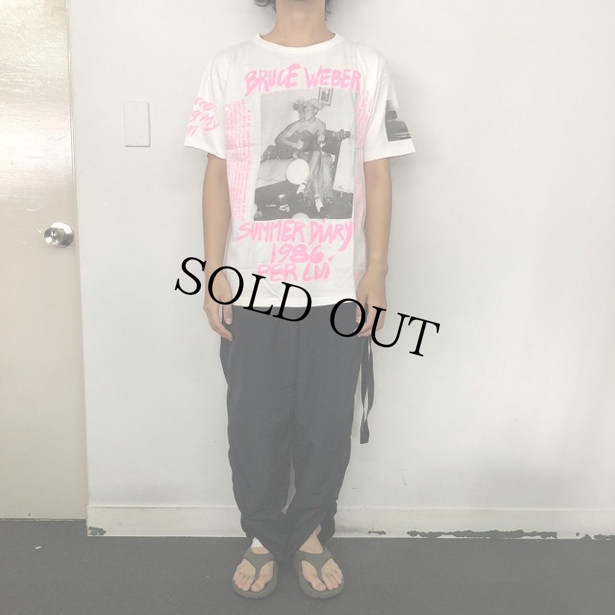 画像3: 80's BRUCE WEBER "SUMMER DIARY 1986 PER LUI" T-shirts (3)