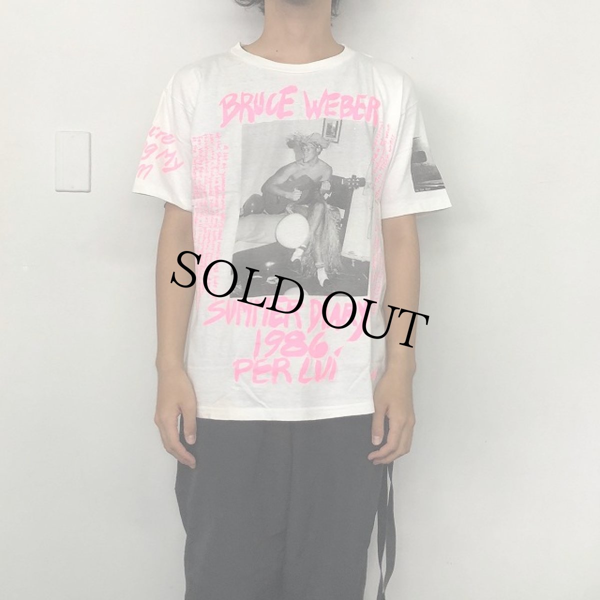 画像4: 80's BRUCE WEBER "SUMMER DIARY 1986 PER LUI" T-shirts (4)