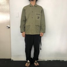 画像3: 40's USMC P-41 HBT Utility Jacket "2TONE" 38 (3)