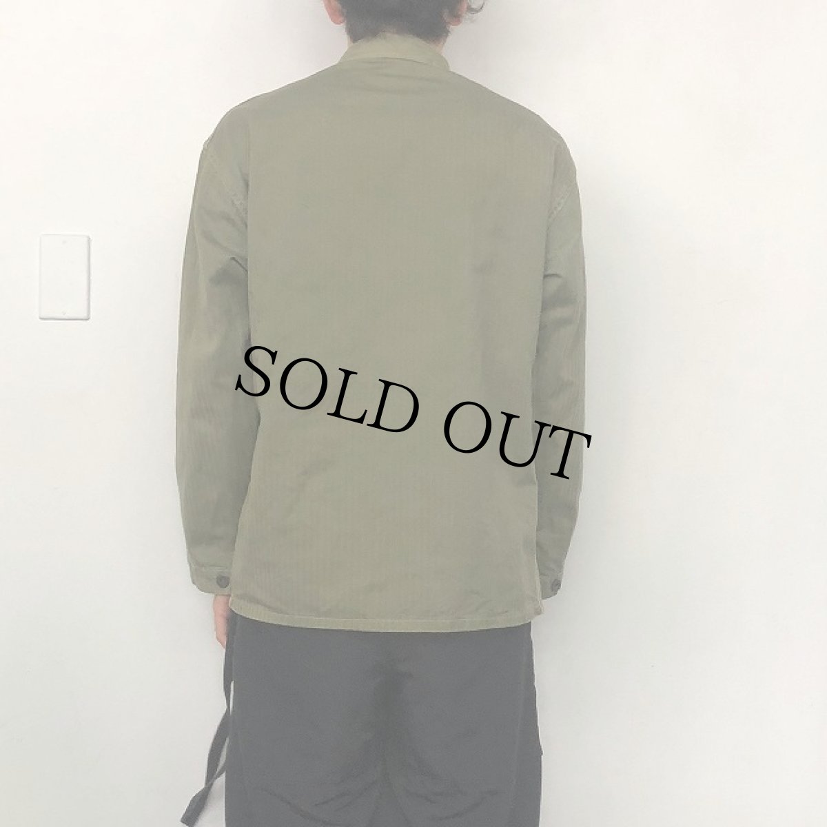 画像6: 40's USMC P-41 HBT Utility Jacket "2TONE" 38 (6)