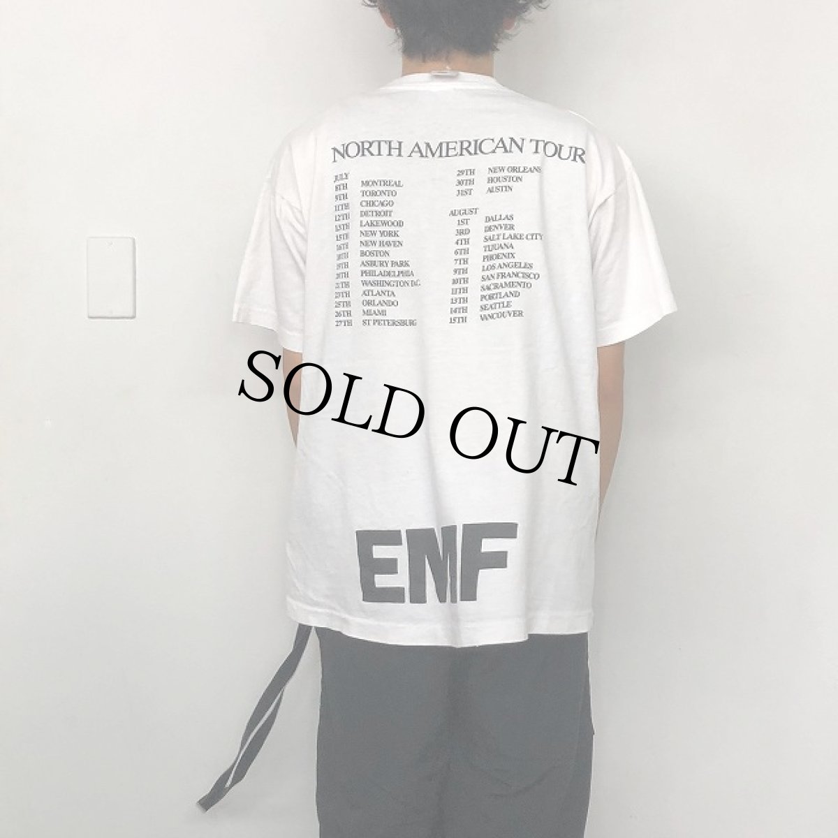 画像5: 90's EMF USA製 ロックバンドツアーTシャツ XL (5)