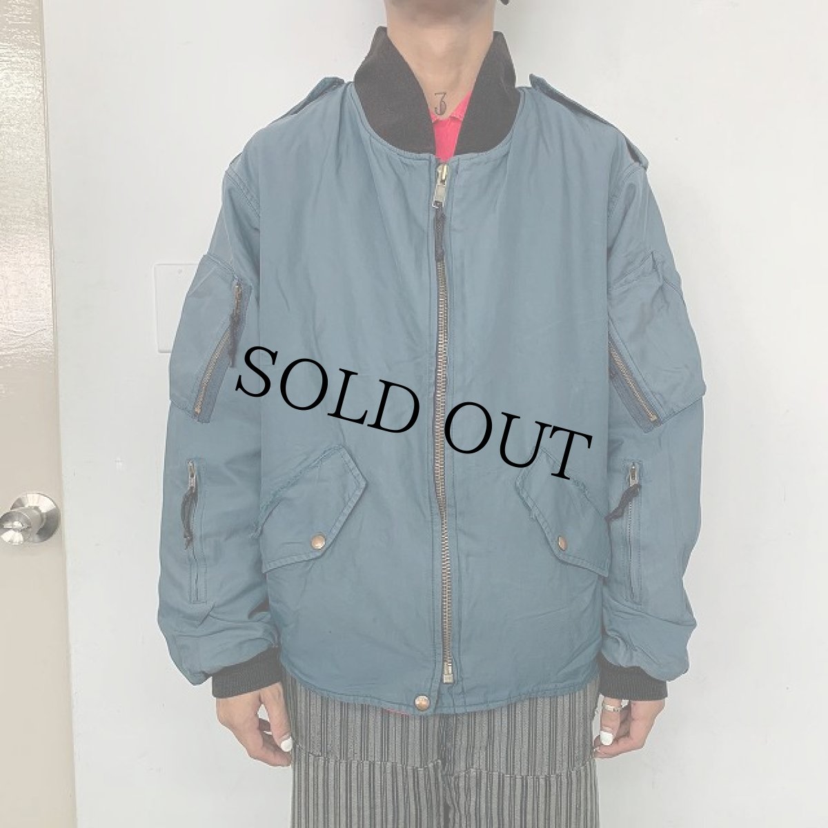 画像3: 90's Royal Canadian Air Force Pilot Jacket (3)