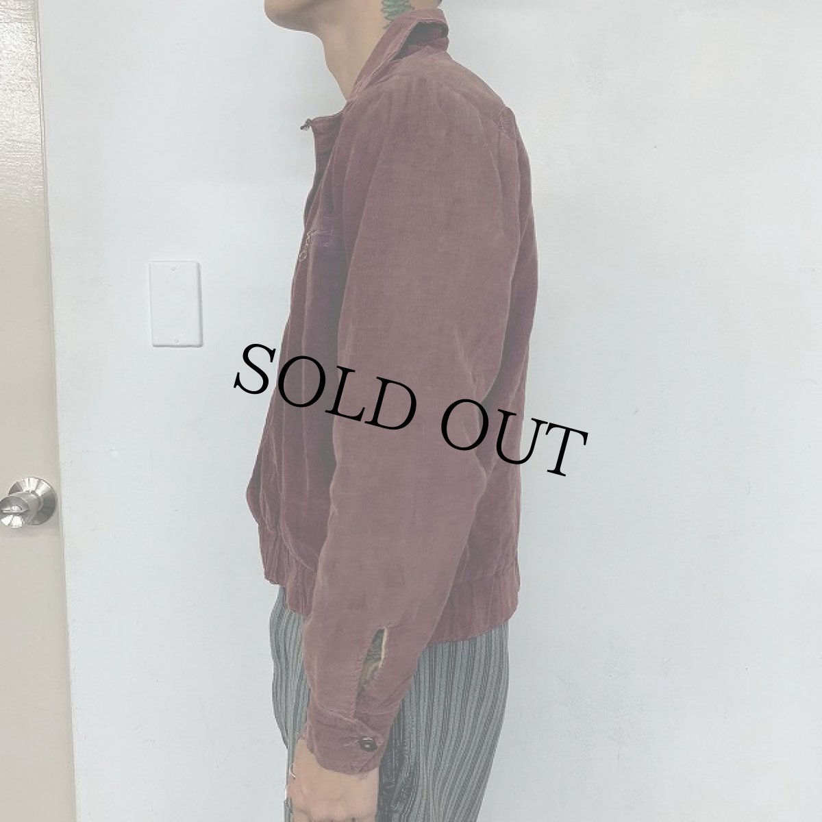 画像4: 50's ワッペン付き コーデュロイスタジャン (4)