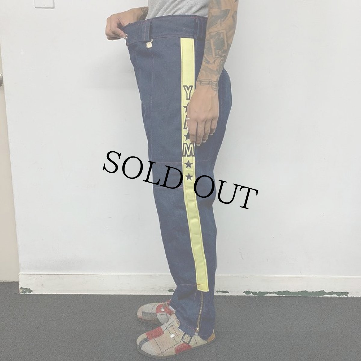 画像4: 60〜70's YAMAHA デニムモトクロスパンツ DEADSTOCK W33 (4)