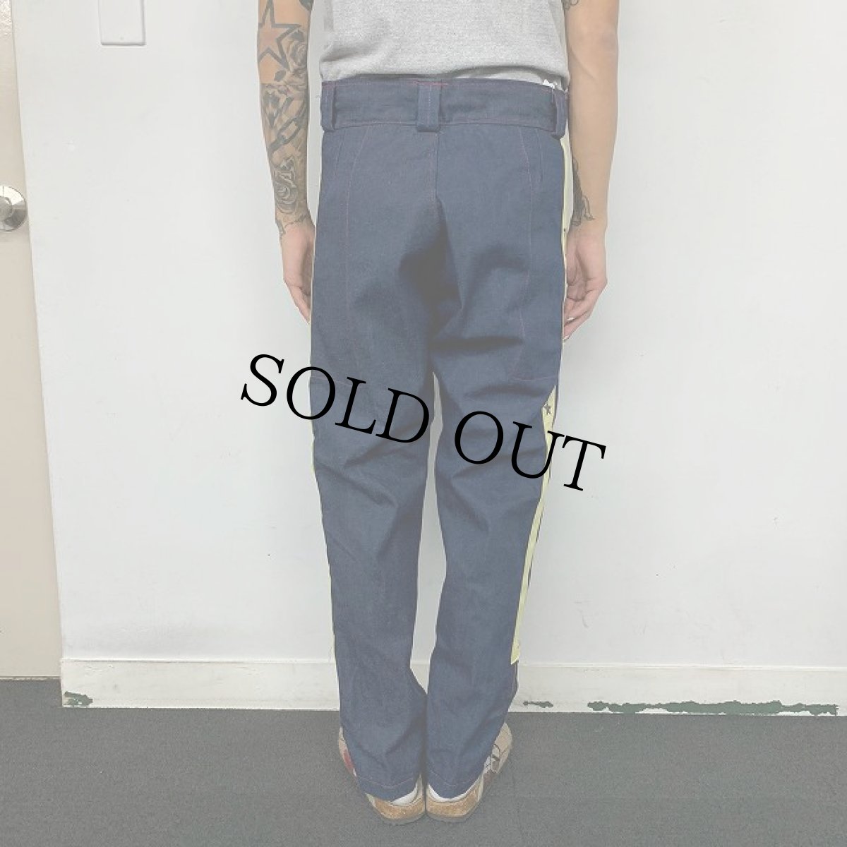 画像5: 60〜70's YAMAHA デニムモトクロスパンツ DEADSTOCK W33 (5)