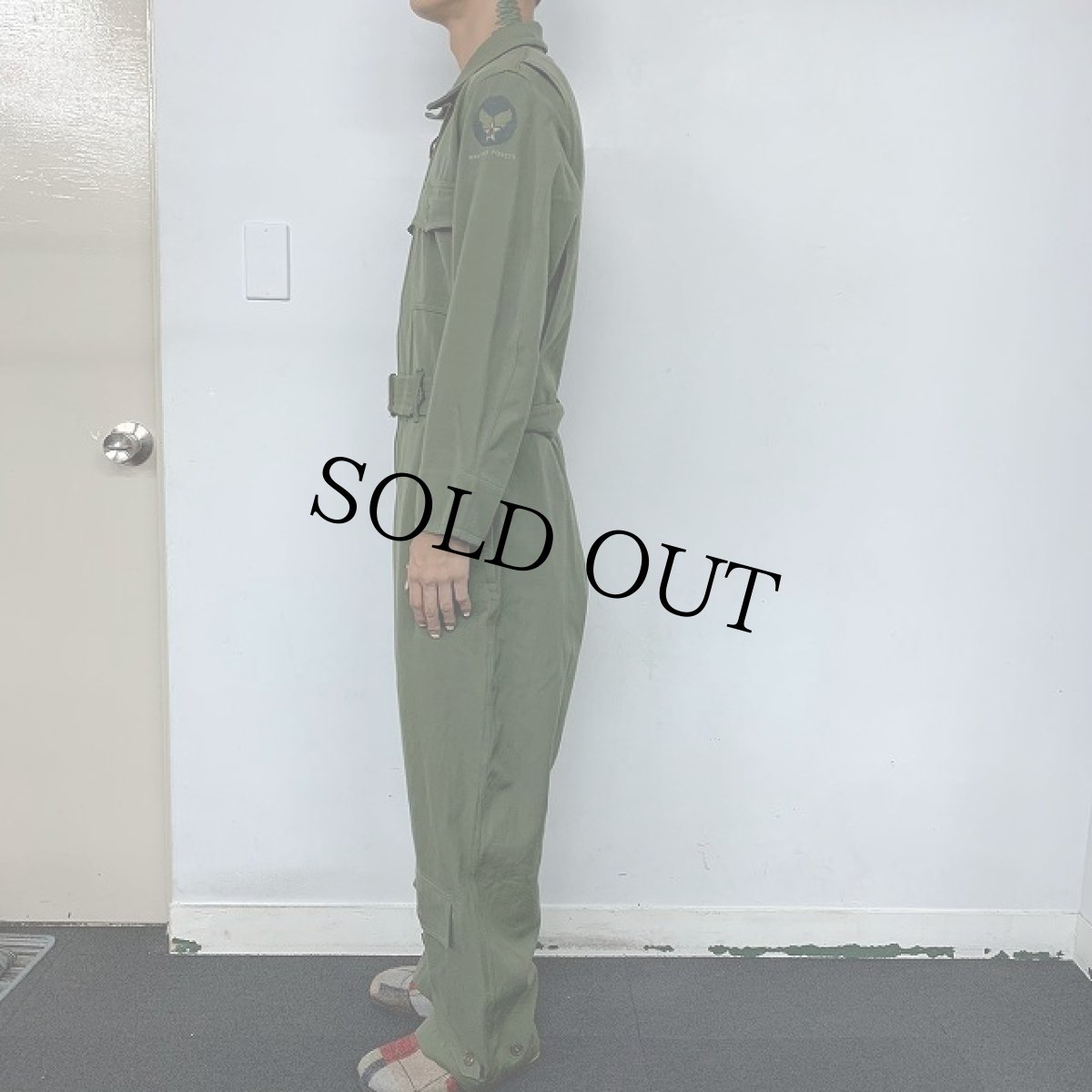 画像3: 40's U.S. ARMY AIR FORCES SUMMER FLYING SUIT sizeM38 (3)