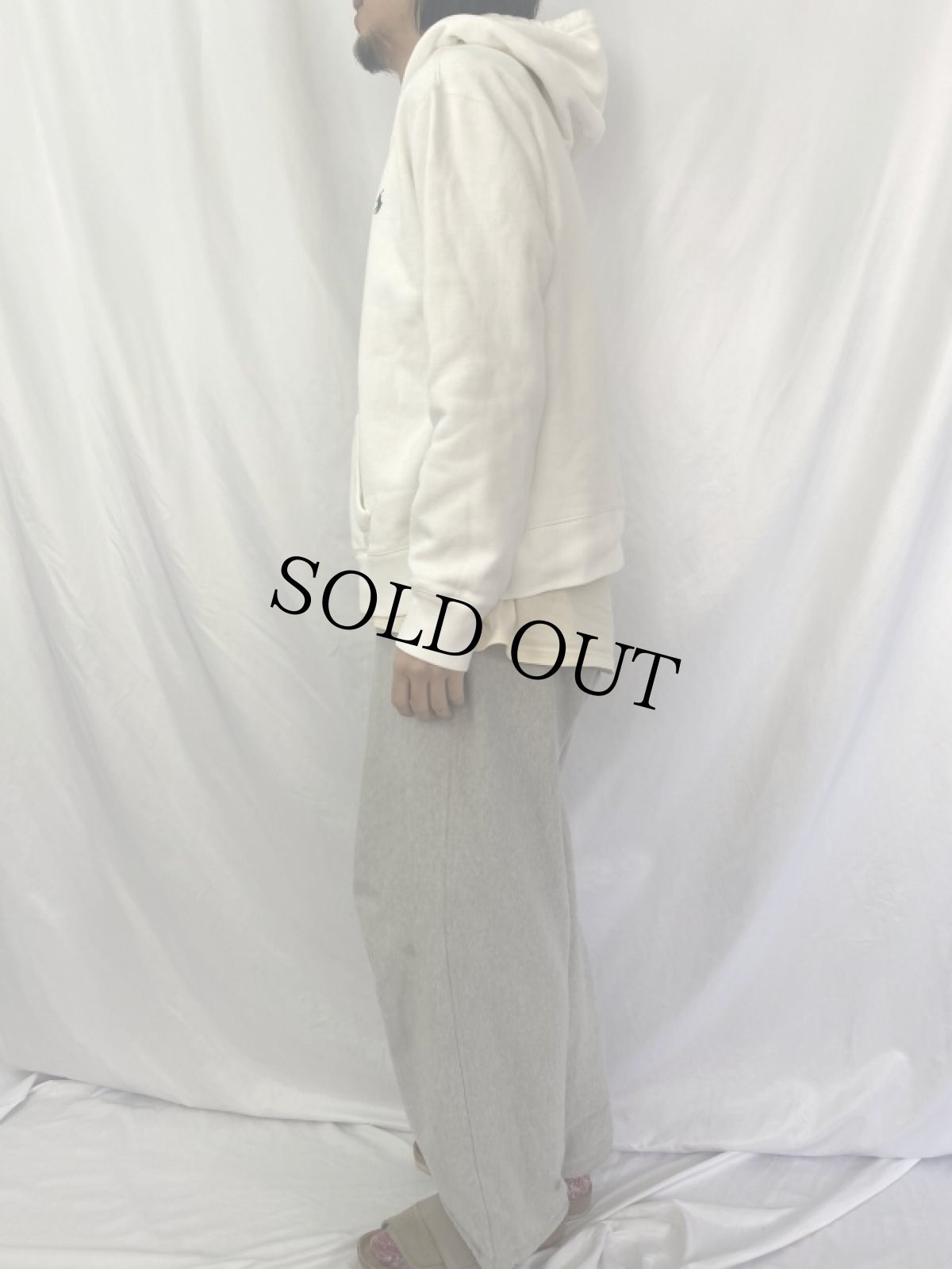 画像3: POLO Ralph Lauren ヘンリーネック スウェットフーディー XL (3)