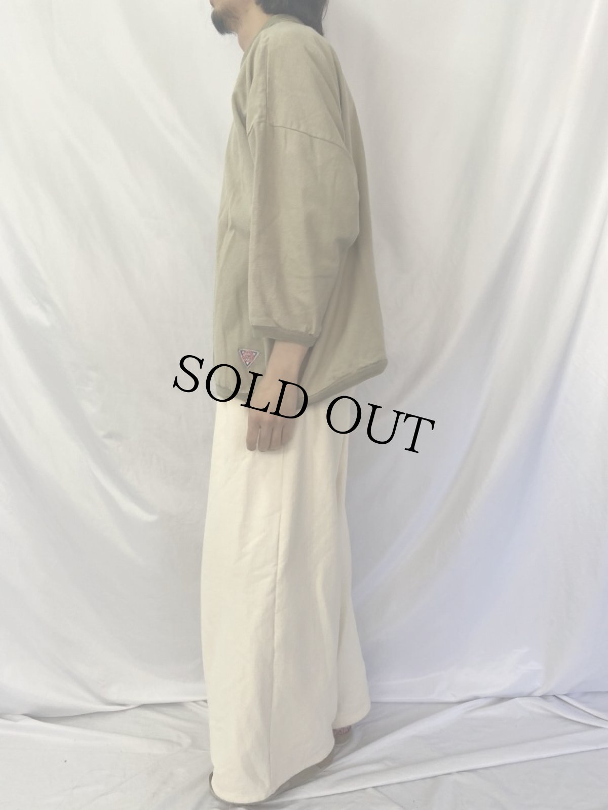 画像3: USA製 襟付きスウェット S (3)