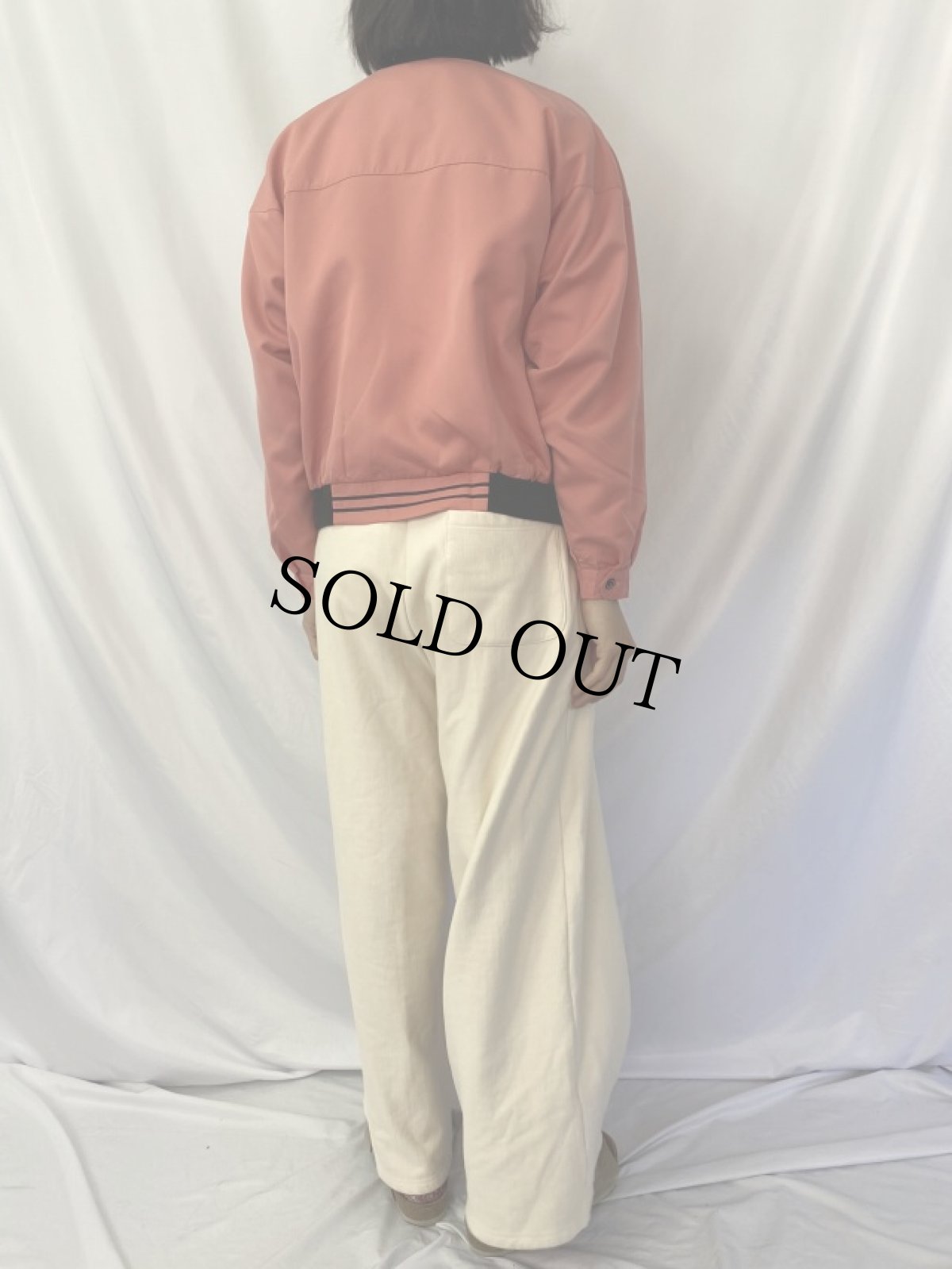 画像4: ツートーン コットンスポーツジャケット L (4)