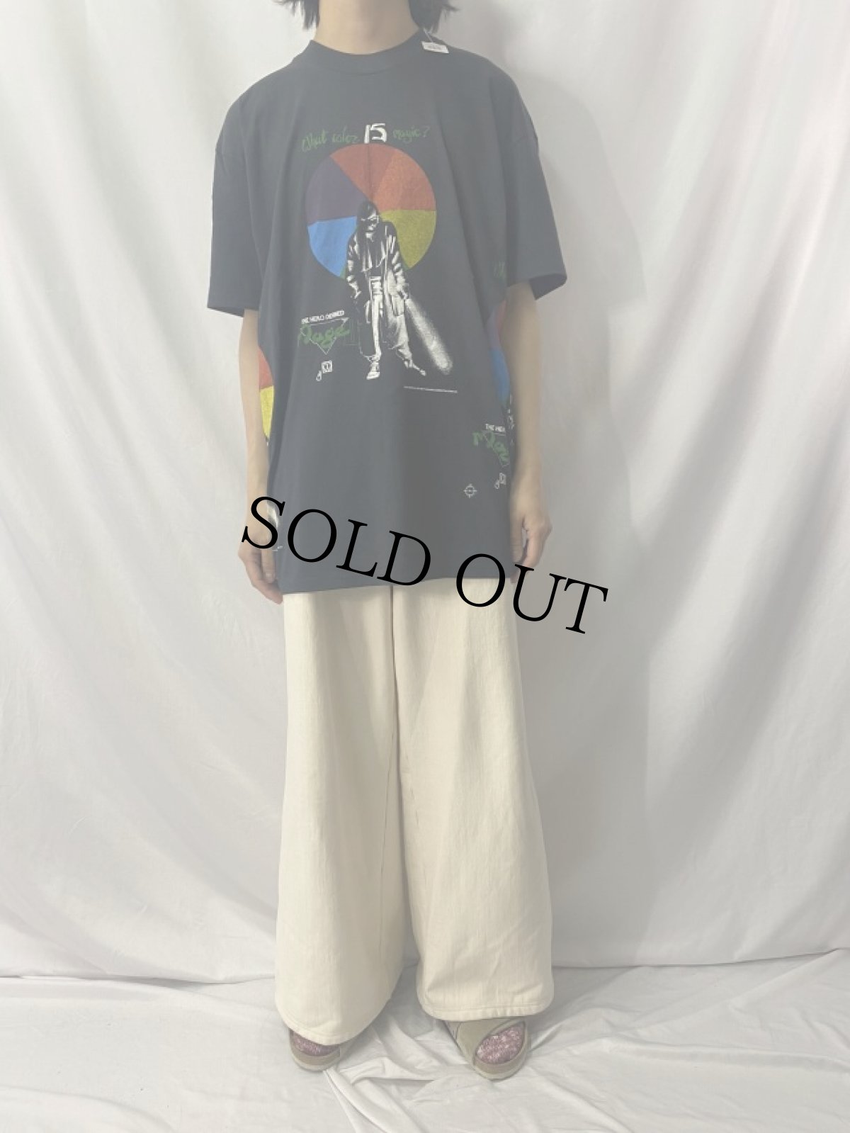 画像2: 90's Mage The Hero Defined USA製 アメコミ巻きプリントTシャツ XL (2)
