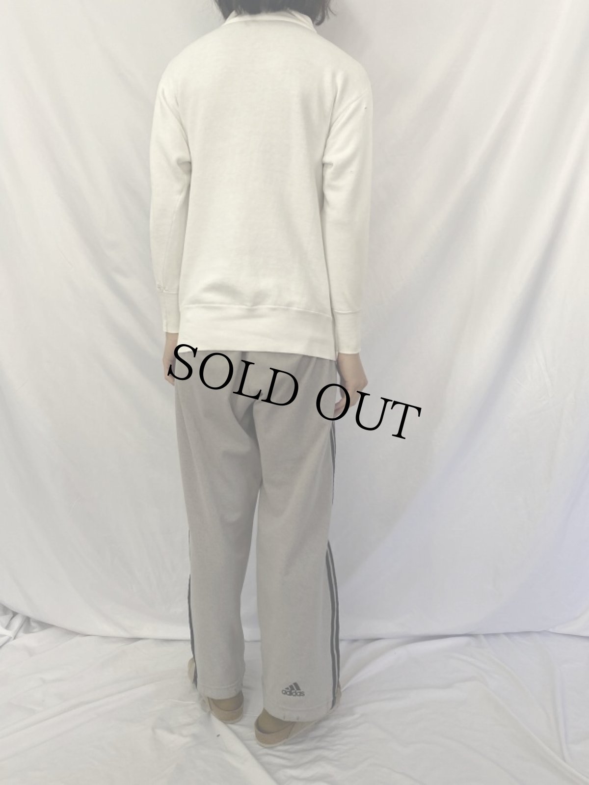 画像4: 60's MAYO SPRUCE ハーフジップスウェット L (4)