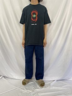 画像2: 2000 PEARL JAM "Binaural Concert" ロックバンドツアーTシャツ XL (2)