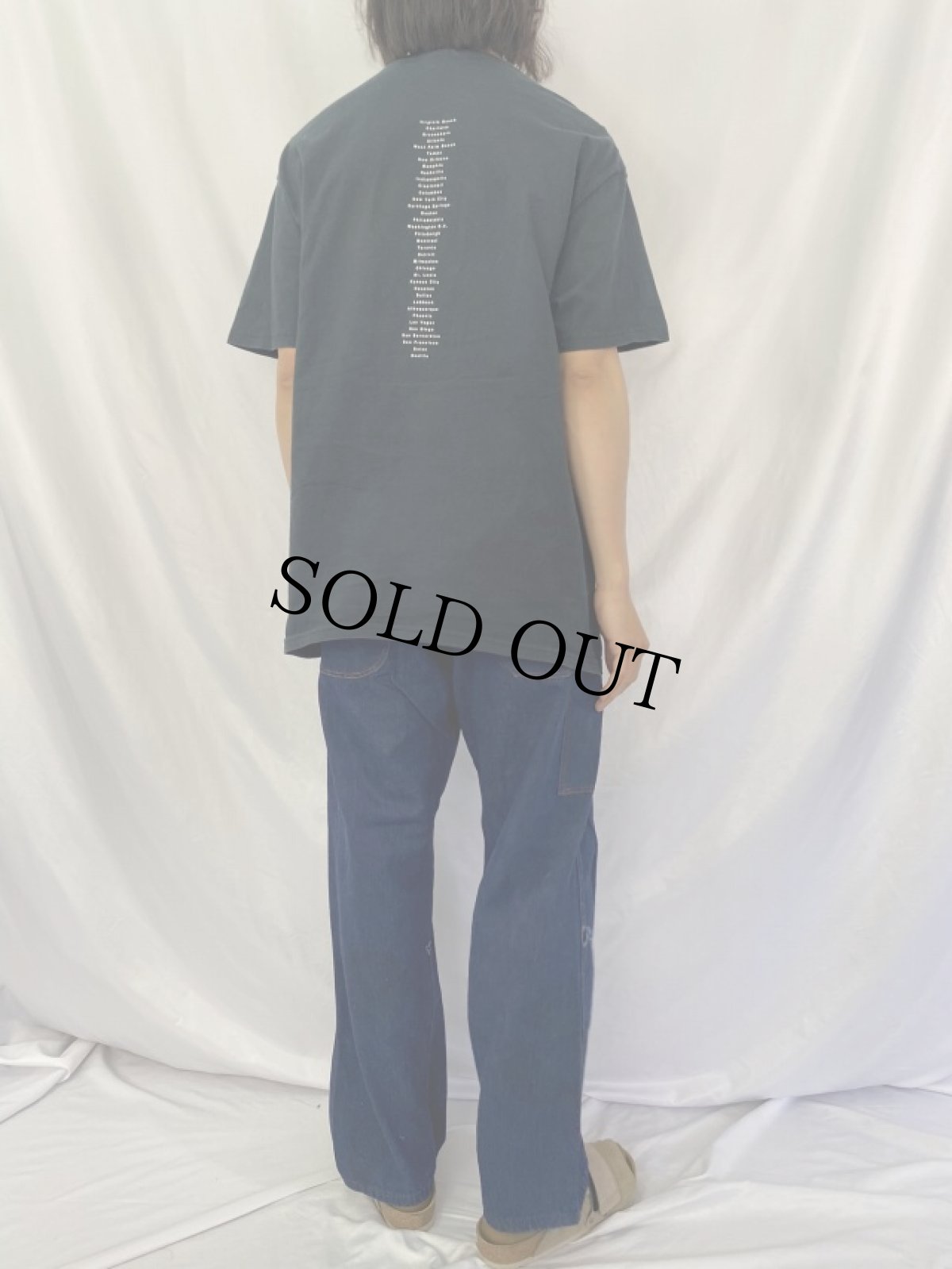 画像4: 2000 PEARL JAM "Binaural Concert" ロックバンドツアーTシャツ XL (4)