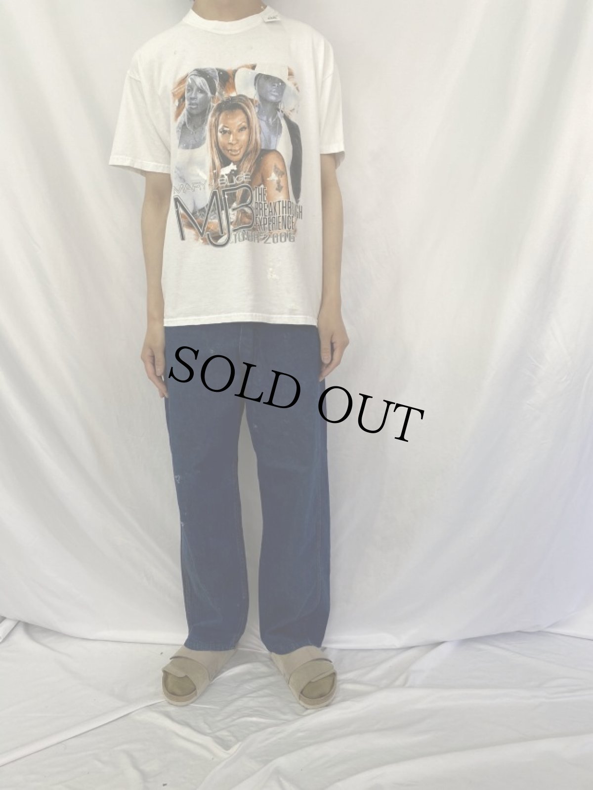 画像3: 2006 MARY J BLIGE ツアーTシャツ XL (3)