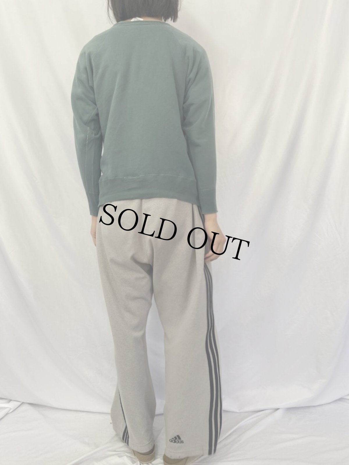 画像4: 50's HANES WIND SHIELD 無地スウェット 42/44 (4)