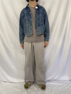 画像2: 50's〜60's LEVI'S 507XX 革パッチ 2nd デニムジャケット ハギ付き (2)