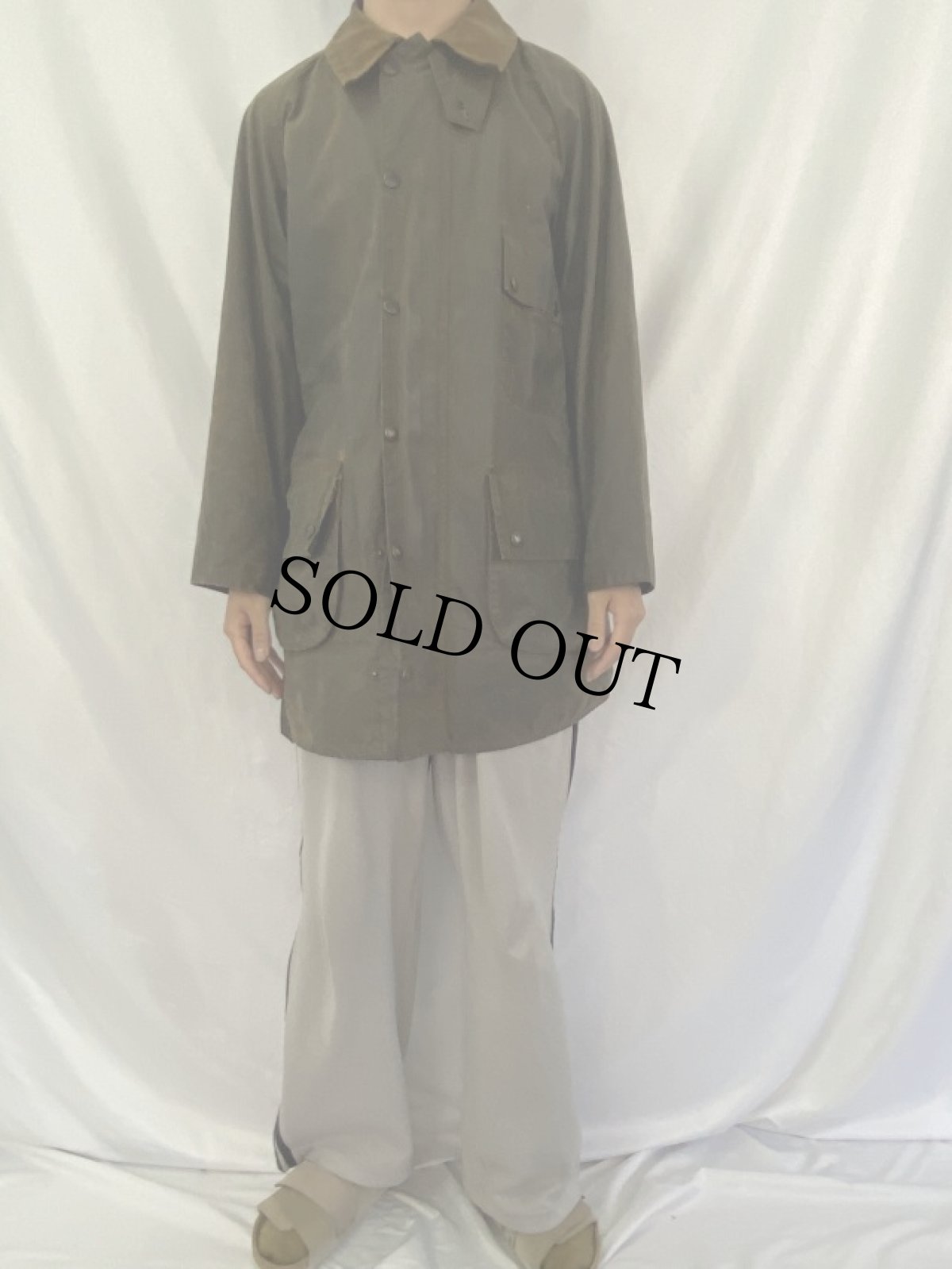 画像2: 80's Barbour "SOLWAY ZIPPER" 2クラウン 40inch (2)